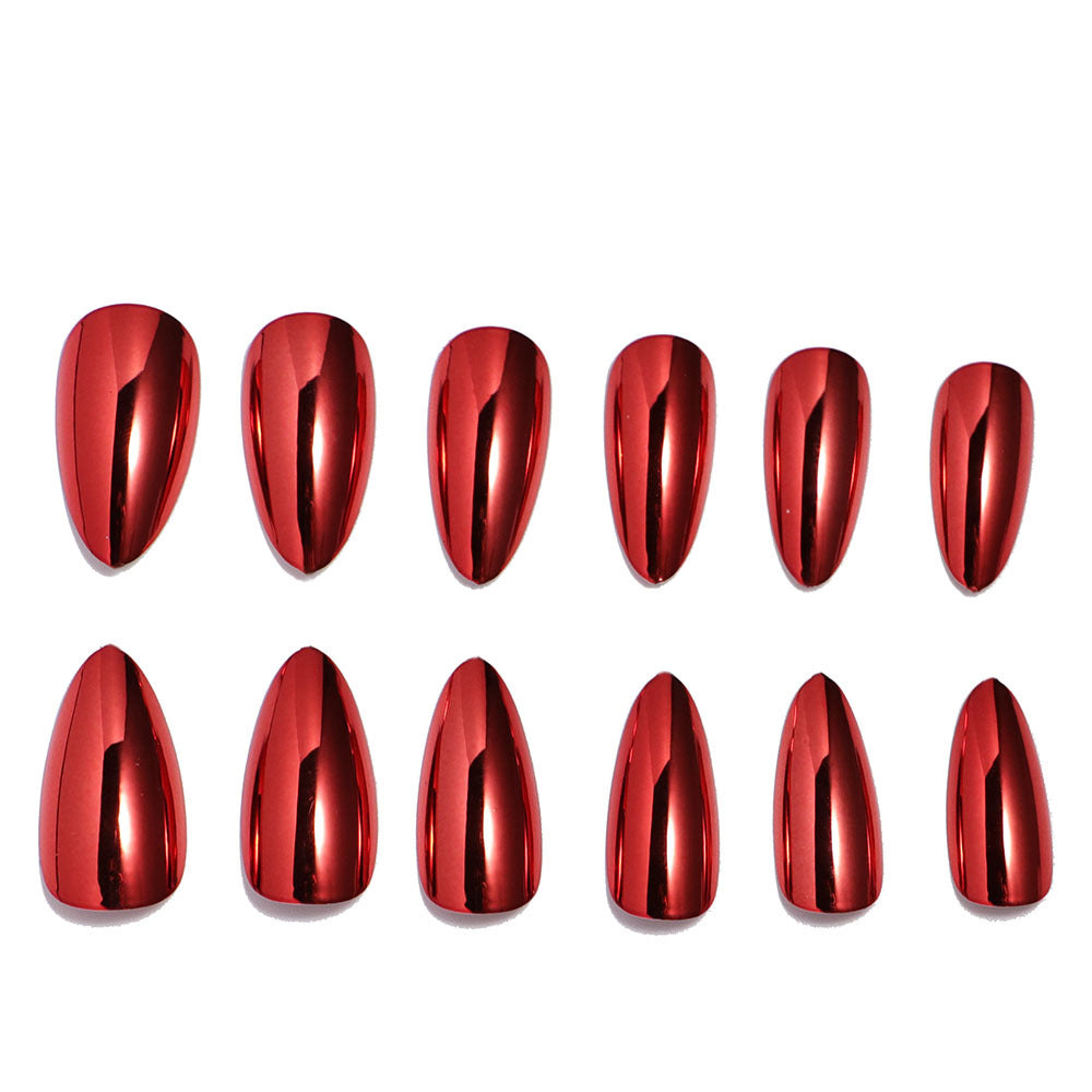 Premium Mirror Finish Press-On Nails Stornfield