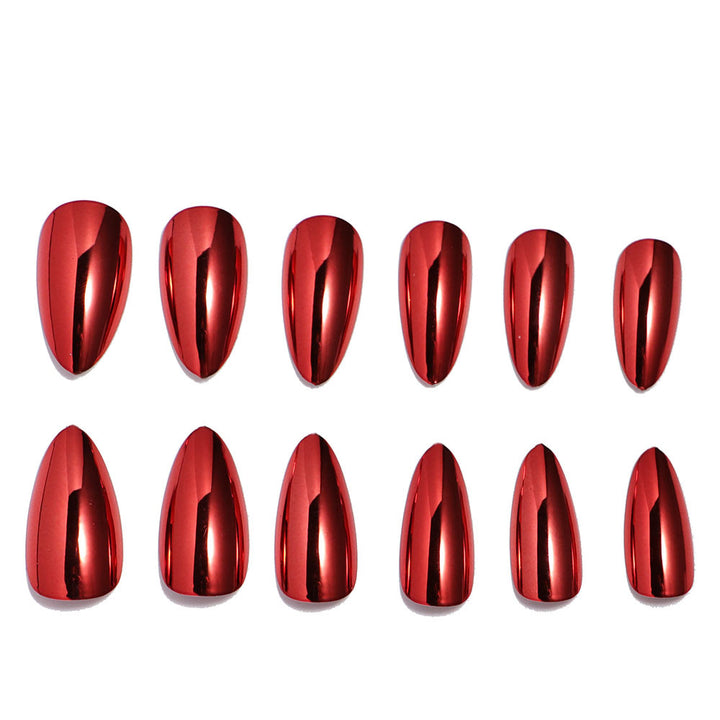 Premium Mirror Finish Press-On Nails Stornfield