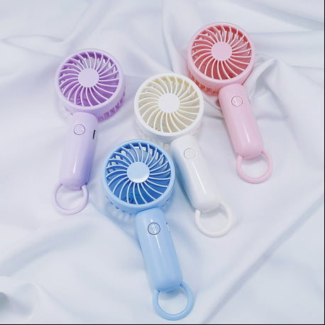 Portable Flower-Themed Handheld Cooling Fan Stornfield
