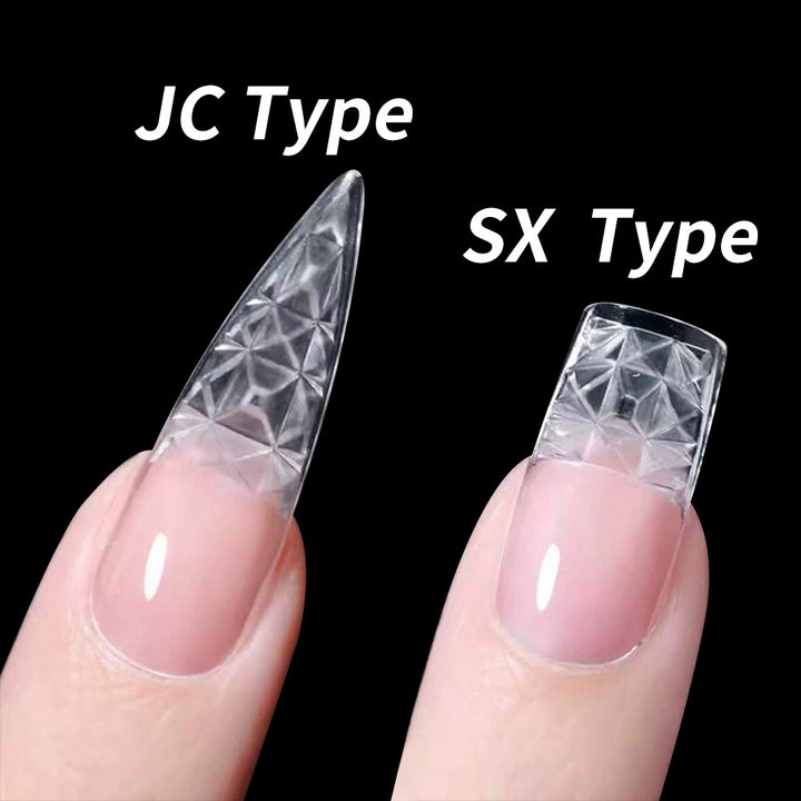 Premium Clear Nail Extension Tips Stornfield