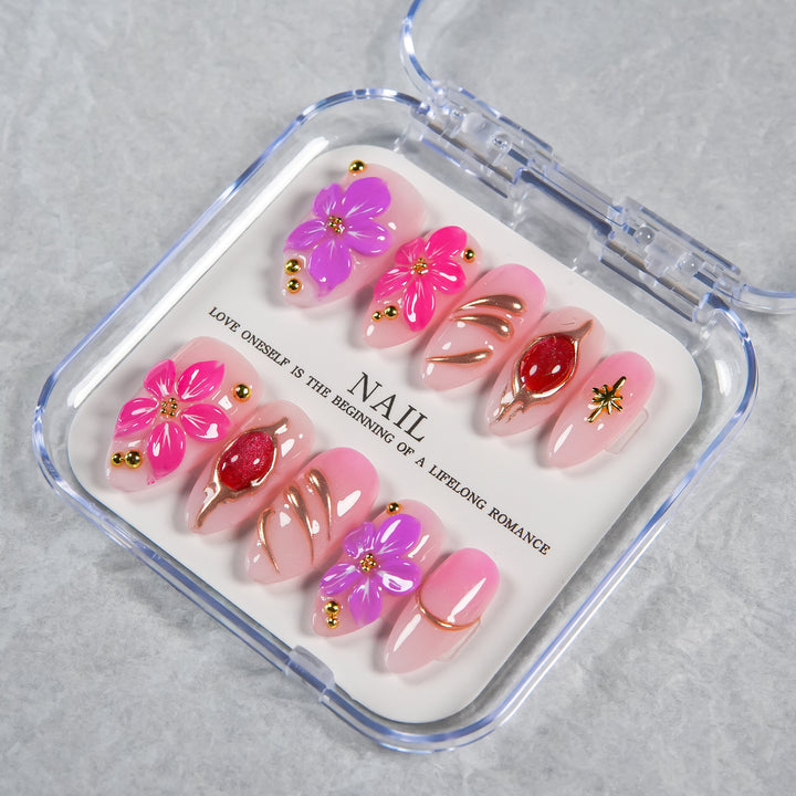 Floral Nail Art Set