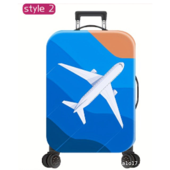 Unisex Hard Shell Travel Suitcase with Motivational Airplane Design Stornfield