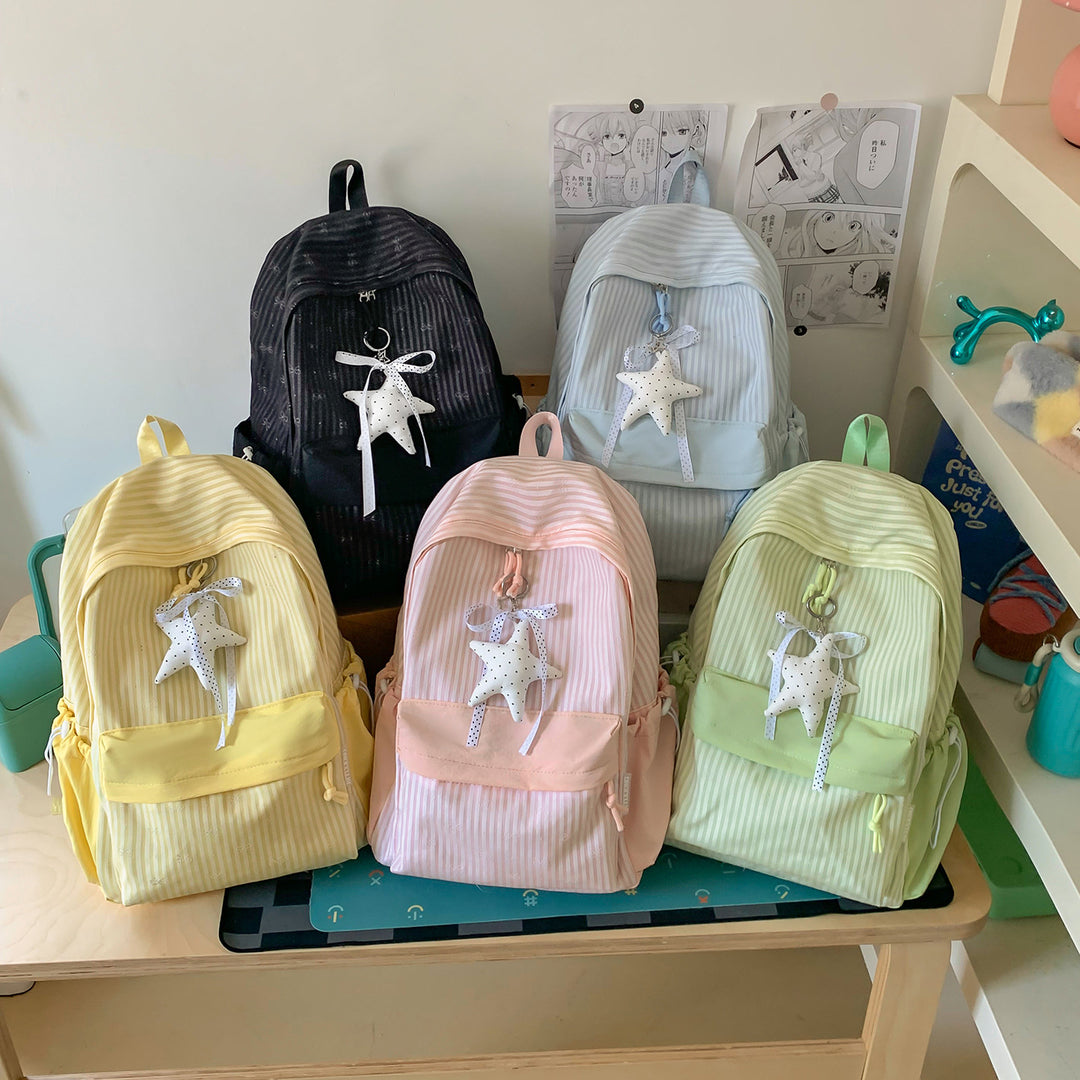 Stylish Casual Backpack with Decorative Features Stornfield
