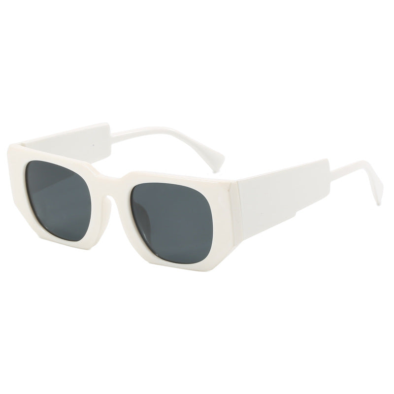 Women geometric oversized sunglasses with wide design Stornfield