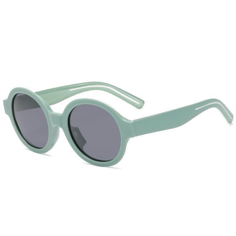 Ladies fashionable sunglasses in stylish round design Stornfield