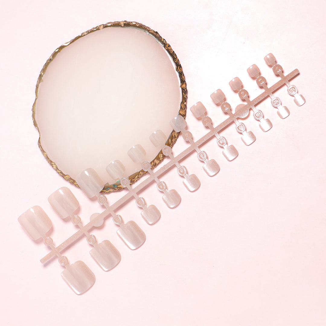 Premium Pedicure Press-On Toe Nails Stornfield