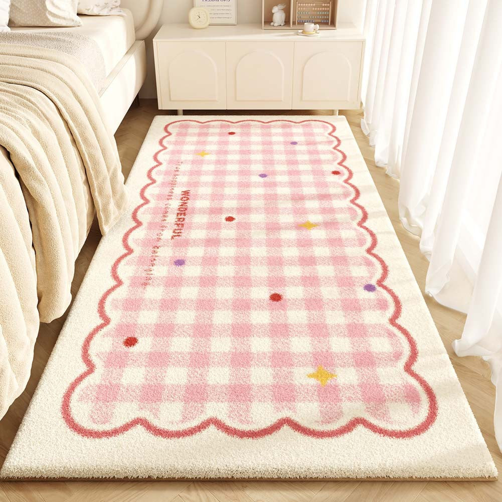 Cute Character Themed Plush Area Mat