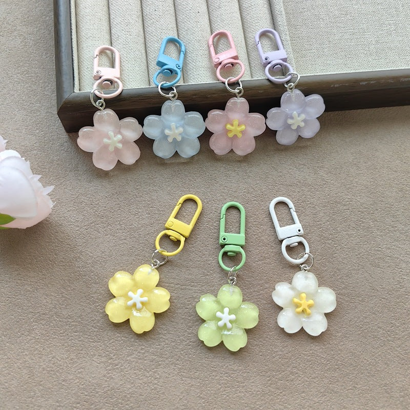 Key ring with flower motif Stornfield