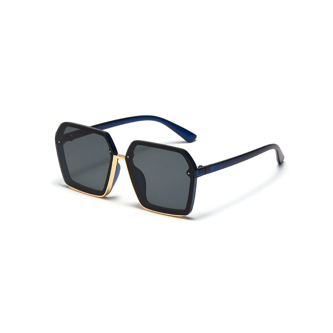 Women's creative oversized sunglasses with unique geometry Stornfield