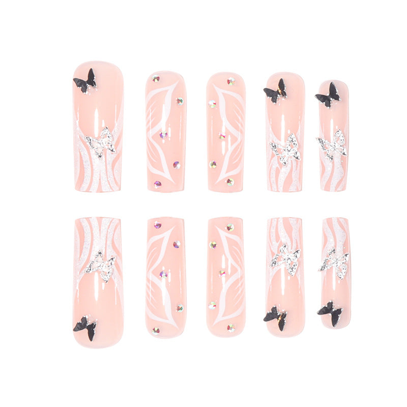 Elegant Long Nail Art Extensions Stornfield