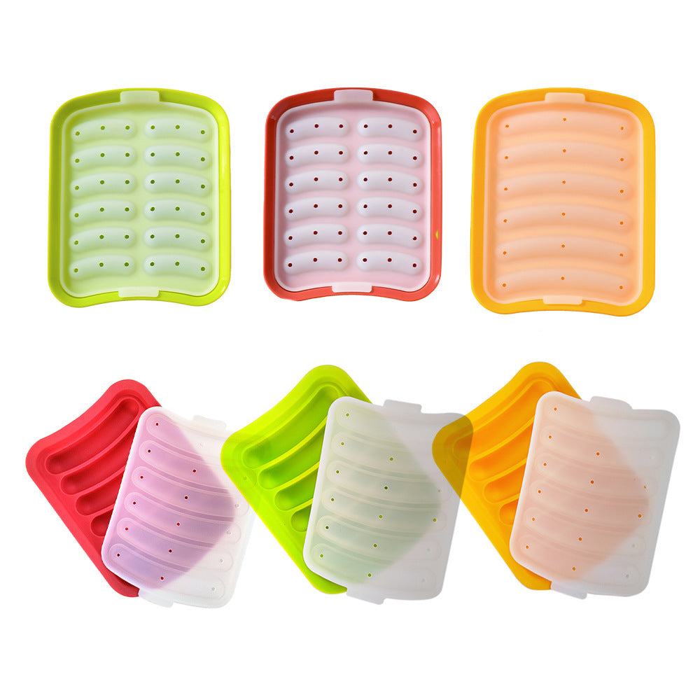 Silicone ice cube mold with integrated cooling design Stornfield