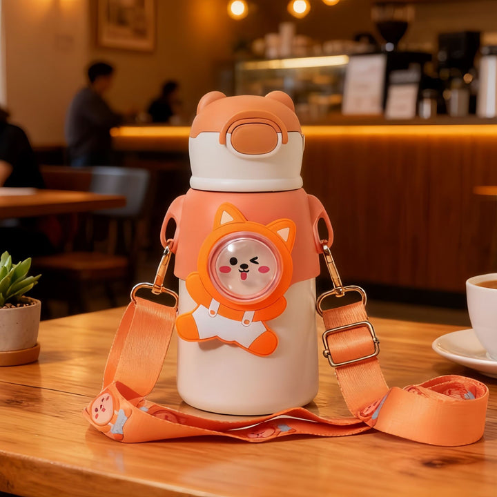 Women's Insulated Water Bottle with Artistic Animal Design Stornfield