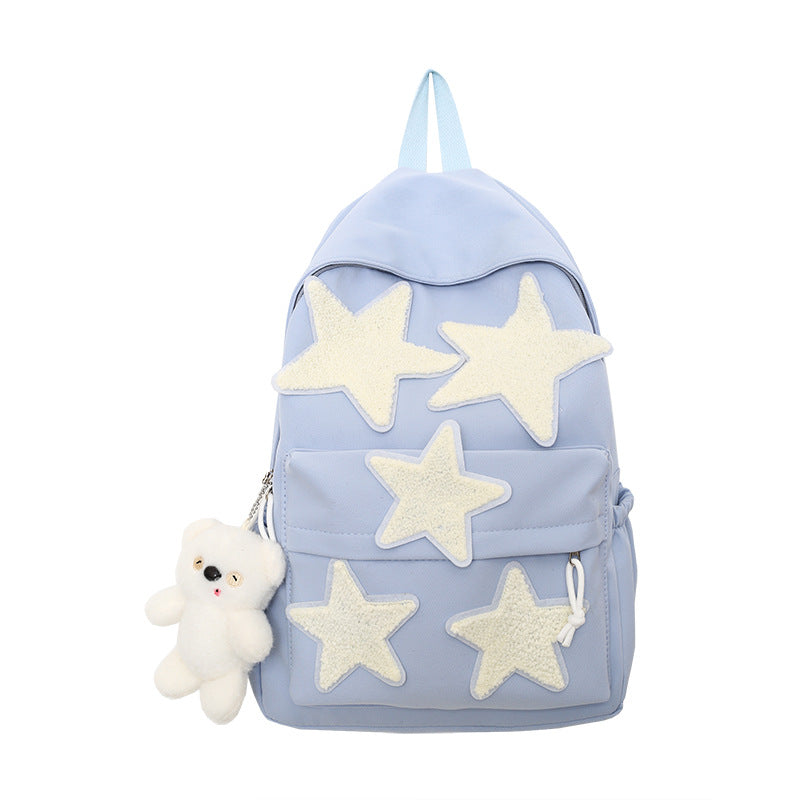 Fun Decorative Star-Patterned Backpack Stornfield