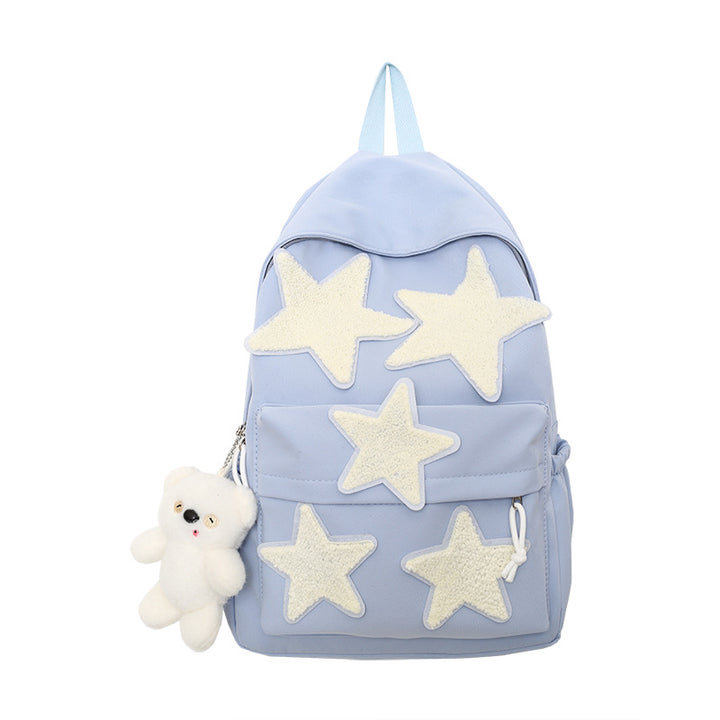 Fun Decorative Star-Patterned Backpack Stornfield