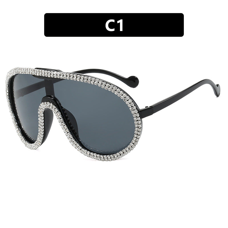 Women's extravagant sunglasses with sparkling frame Stornfield