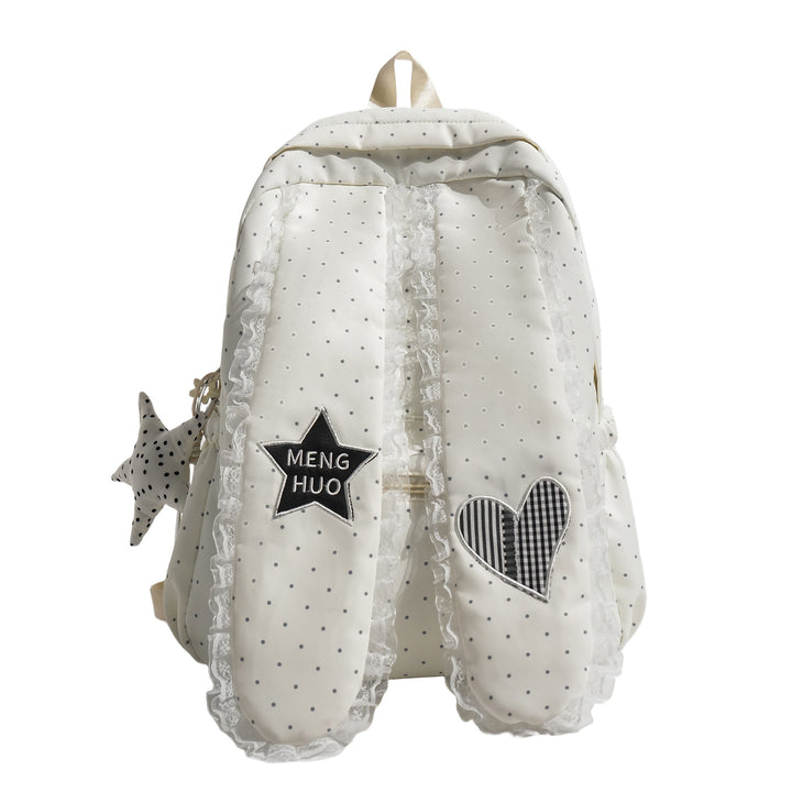 Playful Decorative Patchwork Backpack Stornfield