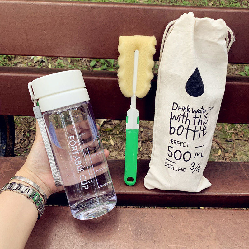 Women's portable water bottle with practical cleaning system Stornfield