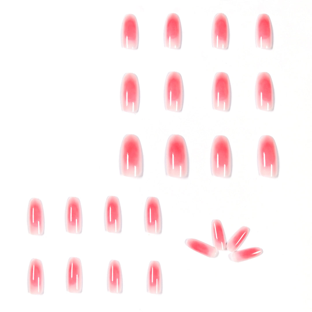 Artful Nail Extensions in Elegant Ombre Design Stornfield