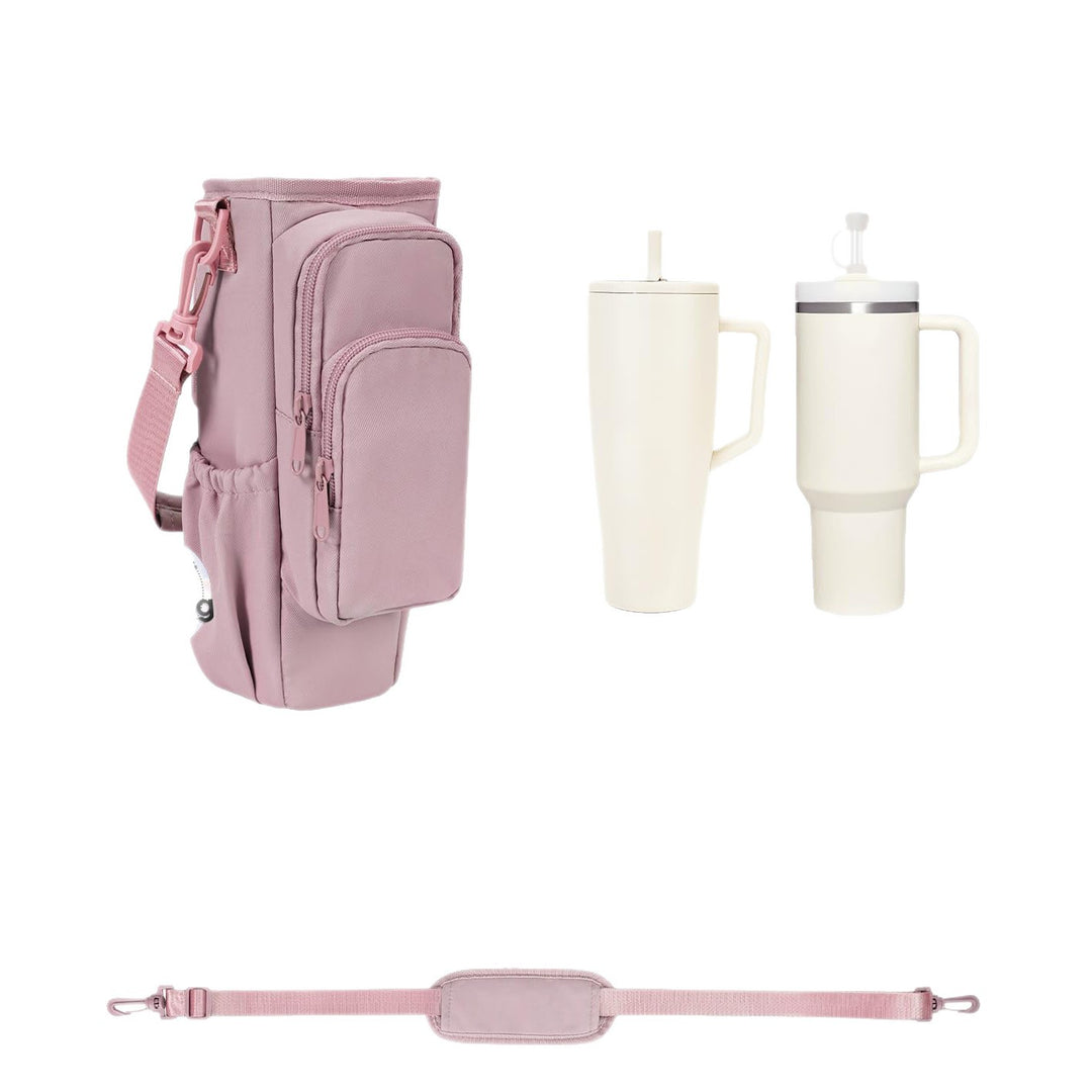 Practical crossbody bag with versatile compartments and a removable cup holder Stornfield