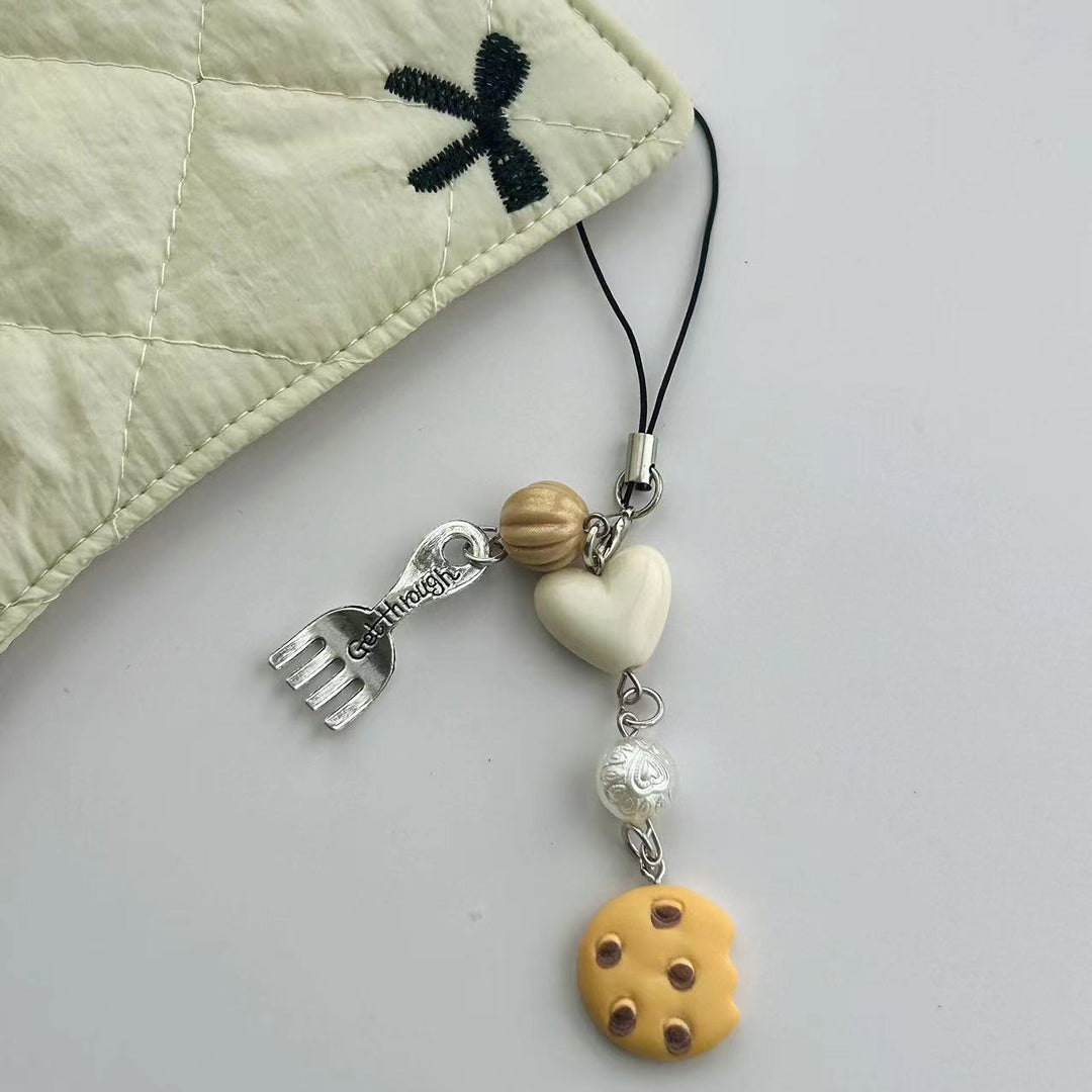 Whimsical Food-Themed Charm Keychain Stornfield