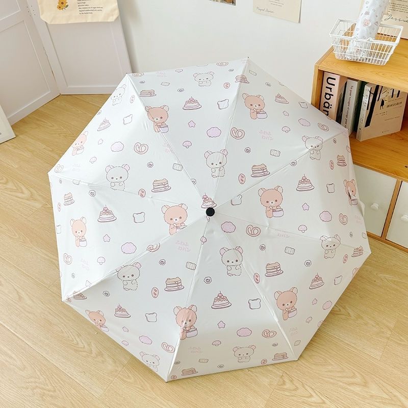 Women's foldable umbrella with playful animal motif Stornfield