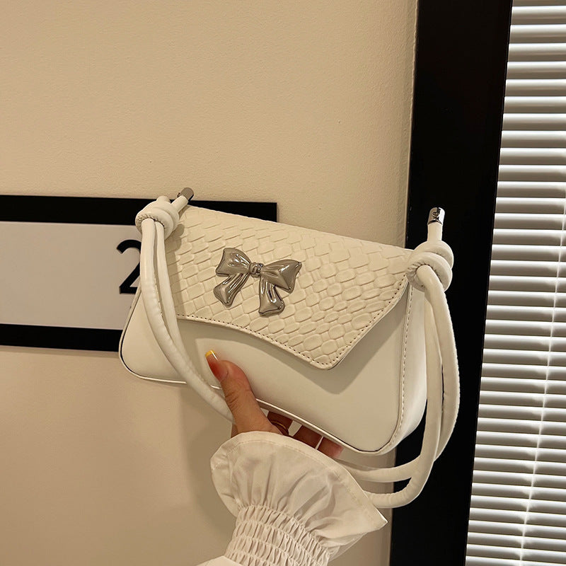 Chic Bow-Detail Handheld Clutch Bag Stornfield