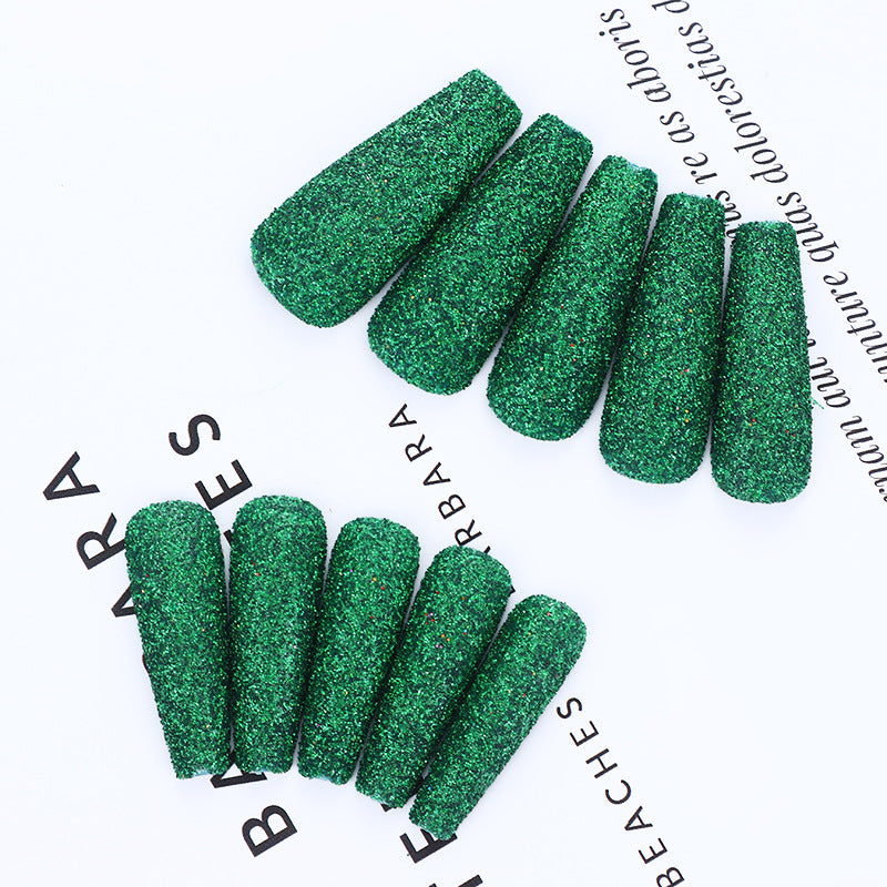 High-quality artificial nails with glitter effects Stornfield