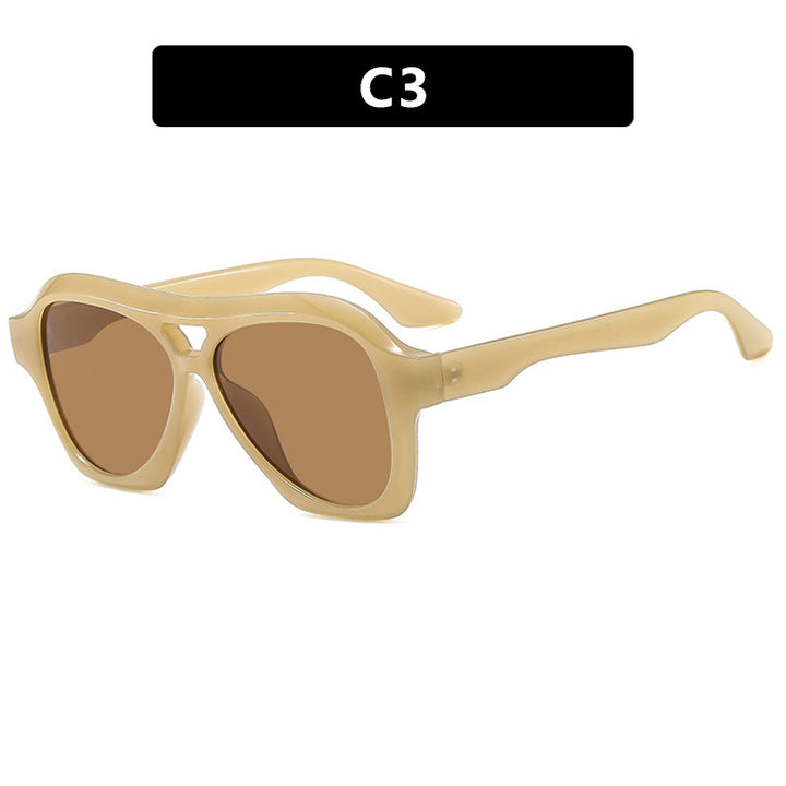 Women's fashionable sunglasses with unique design and protective UV filter Stornfield