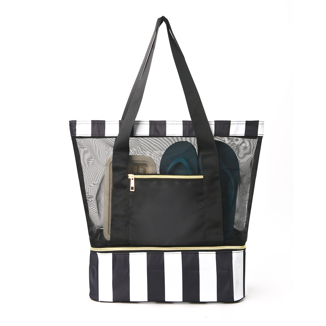 Beach bag with see-through design and large storage Stornfield