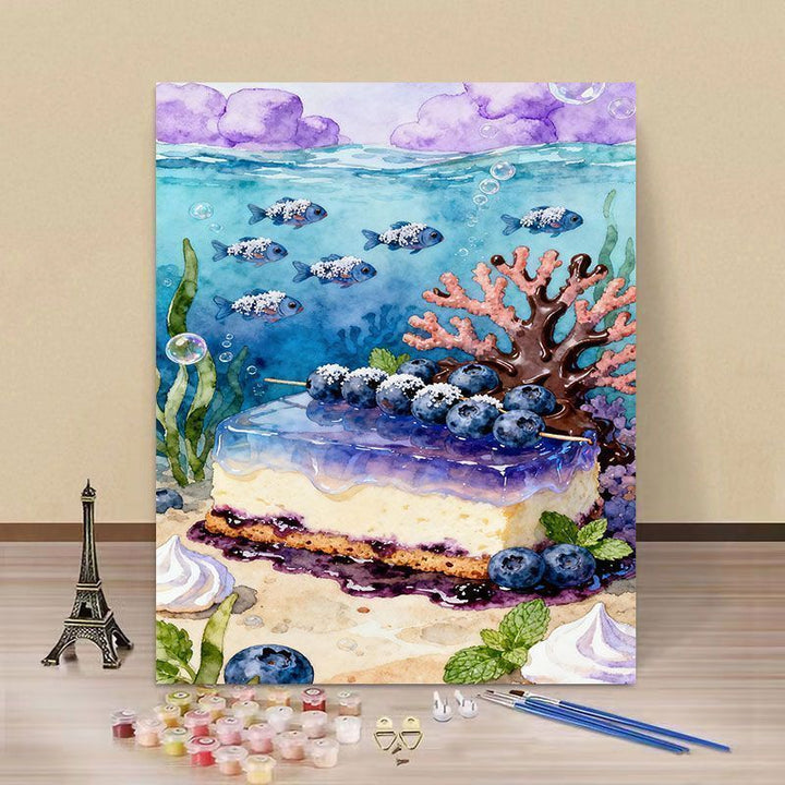 Fantasy Landscape DIY Paint by Numbers Art Kit Stornfield