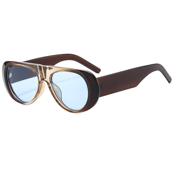 Contemporary Oversized Shield Sunglasses Stornfield