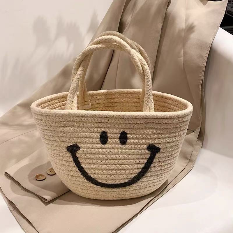 Women’s handbag with cheerful smiley motif Stornfield