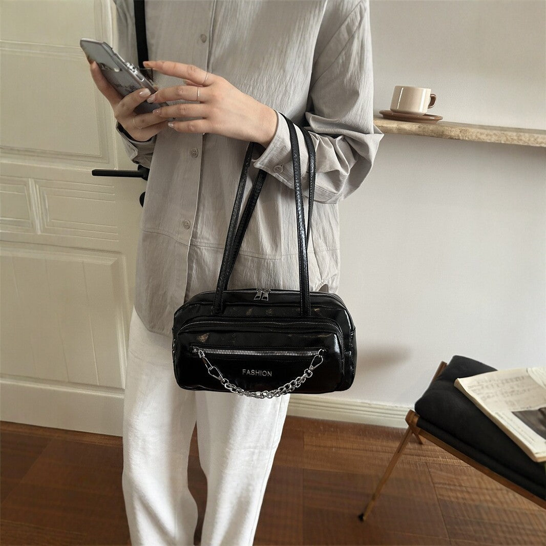 Trendy Multi-Pocket Handbag