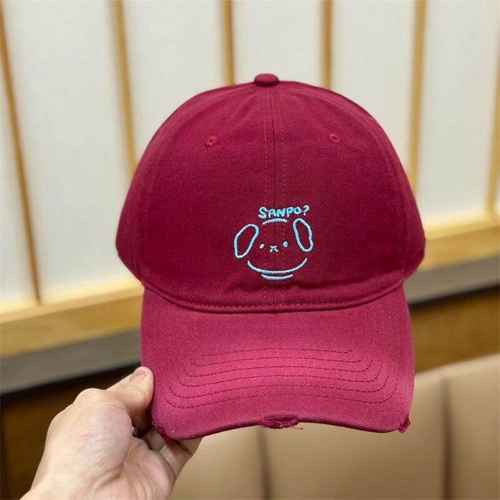 Women's Casual Character-Embroidered Baseball Cap Stornfield