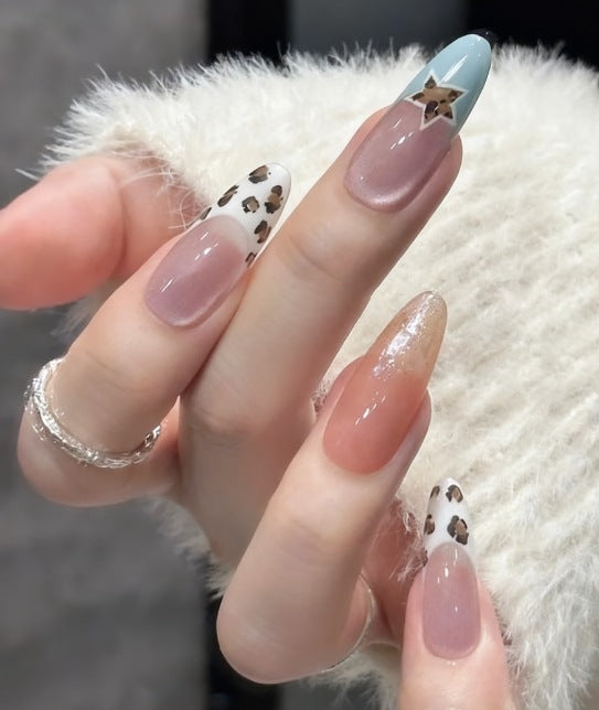 Artistic Heart Pattern Nail Art Extensions Stornfield