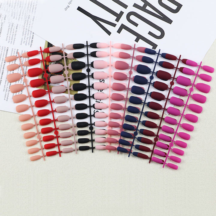 Premium Matte Finish Press-On Nail Tips Stornfield