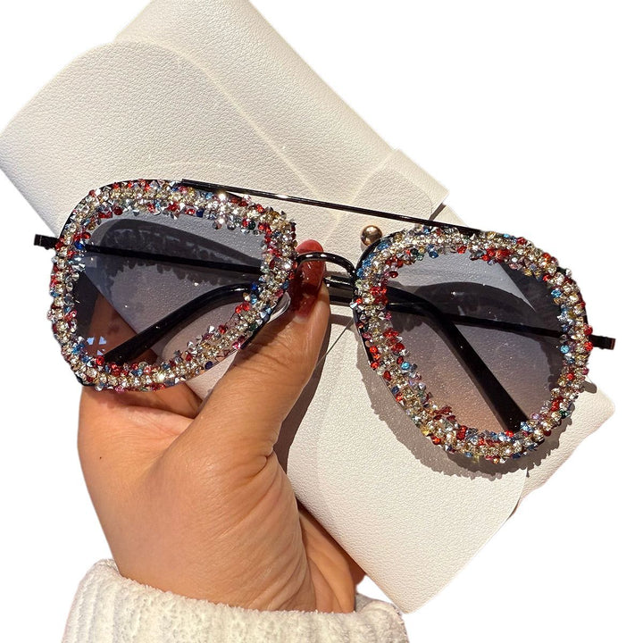 Women's sunglasses with extravagant rhinestone frame Stornfield