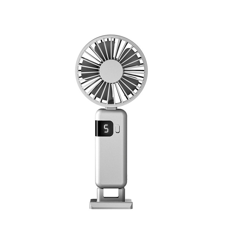 Portable USB Fan with Digital Speed Display Stornfield