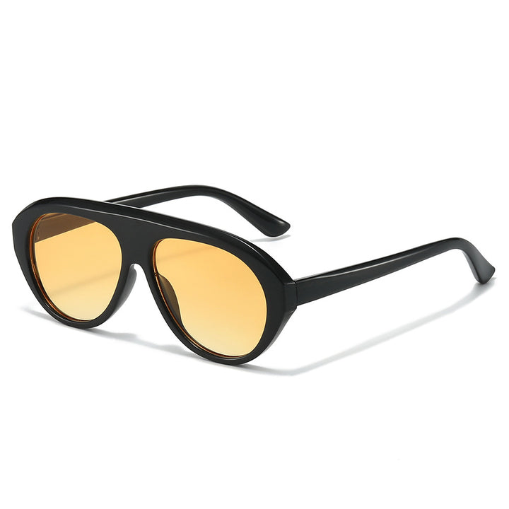 Oversized Geometric Aviator Sunglasses Stornfield