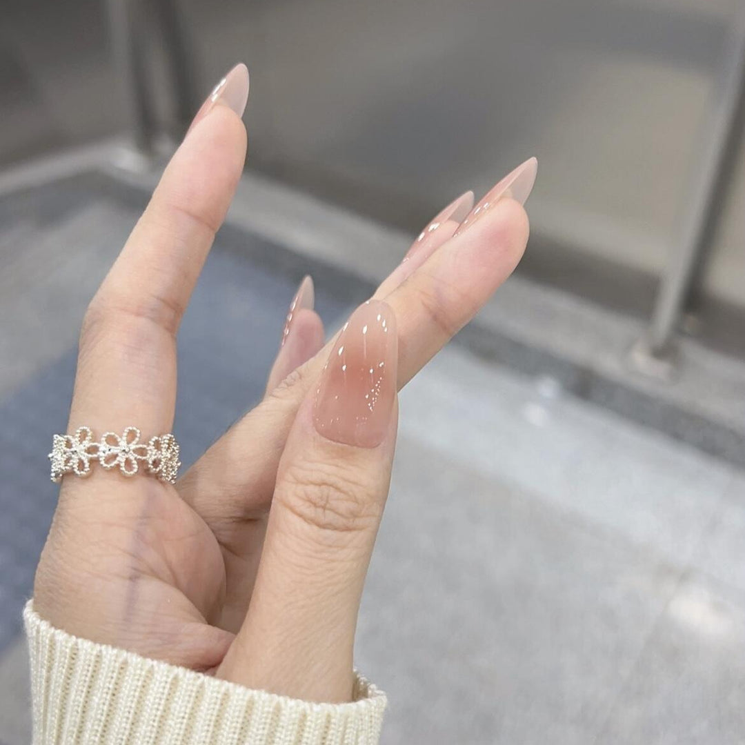 Artificial nails with elegant glitter effect Stornfield