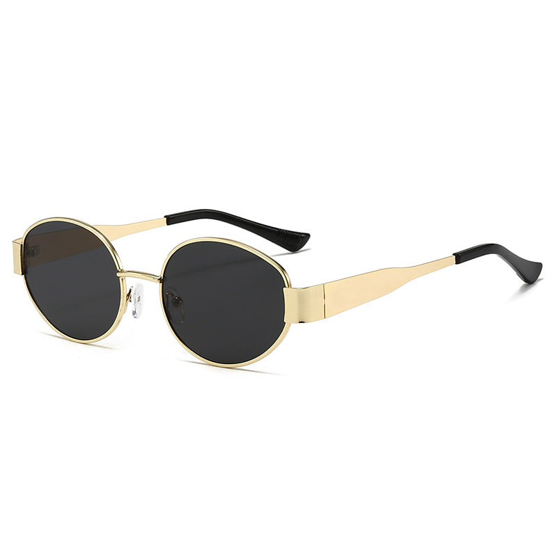 Women Vintage Sunglasses in Oval Design Stornfield