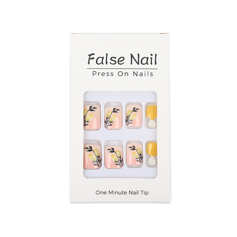 Artificial nails in floral design with accessories Stornfield