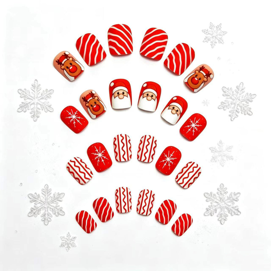Creative Christmas Art Nails with Festive Designs Stornfield