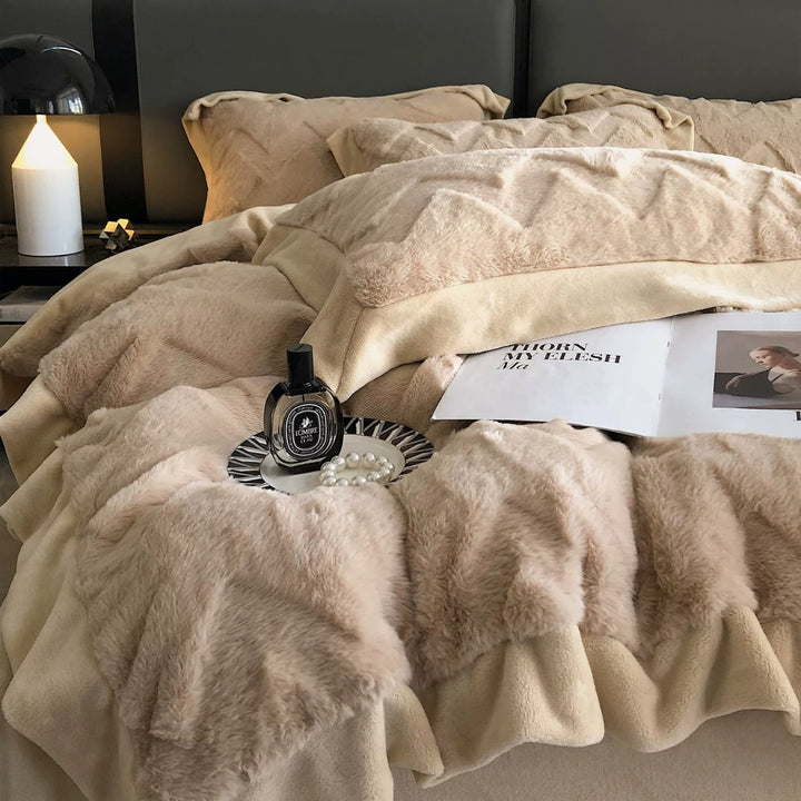 Decorative Premium Decorative Fleece Throw Blanket Stornfield