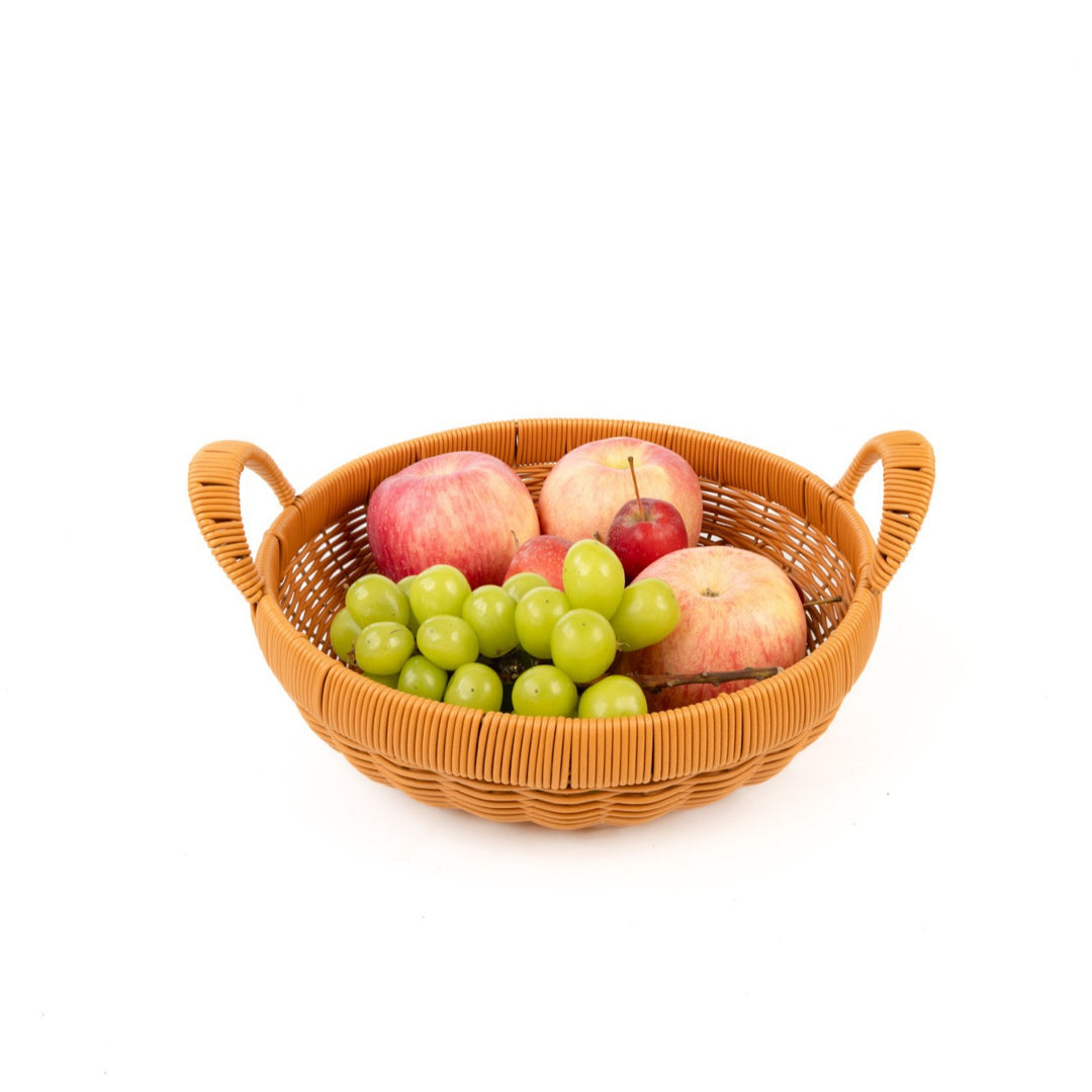 Unisex Woven Storage Basket with Handles Stornfield