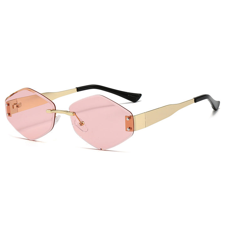 Women's fashionable sunglasses in trendy hexagon design Stornfield