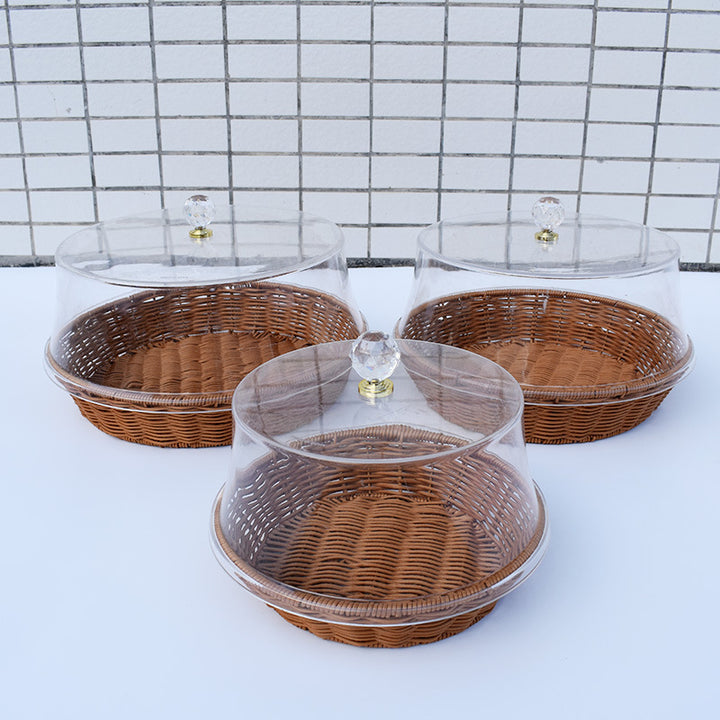 Crafted Transparent Food Covering Storage Bowls Stornfield