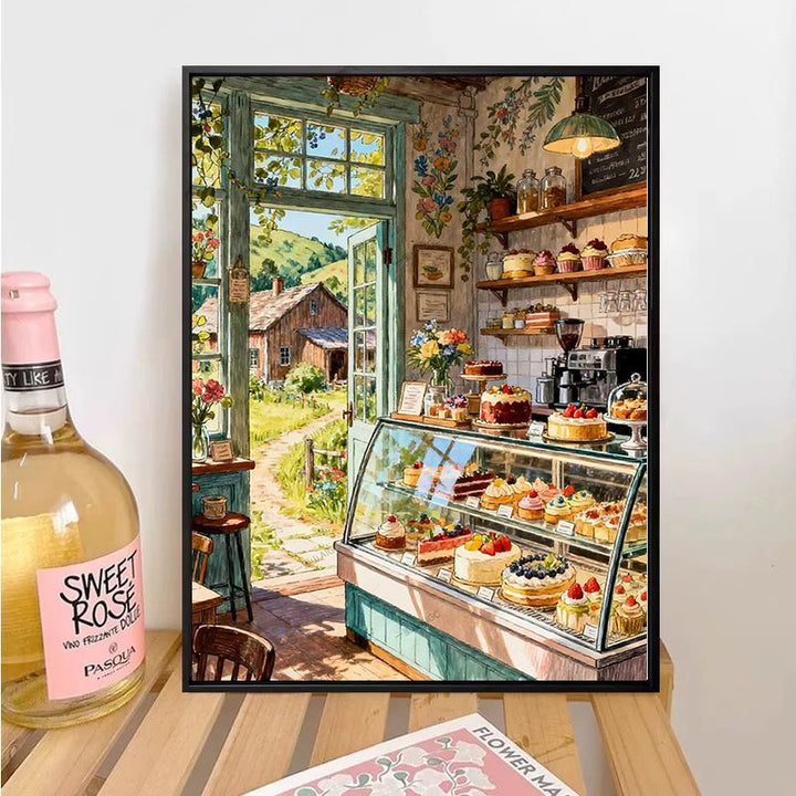 Bakery-Themed Decorative Canvas Art Stornfield