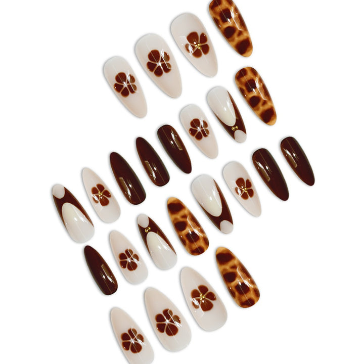 Artistic Graphic Press-On Nails Stornfield