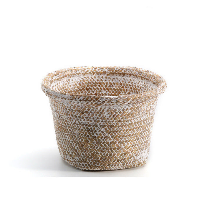 Handcrafted Natural Seagrass Storage Pot Stornfield